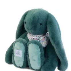 Online Peluche lapin Vert XXL - Lapin Fleurette 50 cm Lapin Fleurette|Lapin