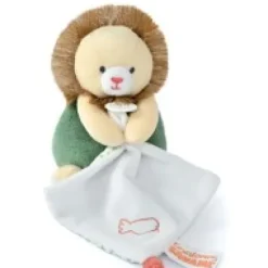 Online Peluche Lion beige avec doudou mouchoir - 15 cm Cadeau À Moins De 20€|Cadeaux Naissance
