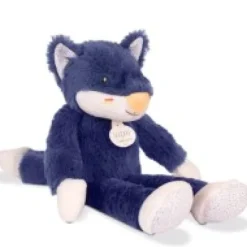 New Peluche Loup bleu marine Tiwipi - 30 cm Tiwipi
