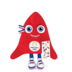 New Peluche Mascotte Officielle Jeux Olympiques Paris 2024 - 27 cm Mascotte Jo|Mascotte Jo