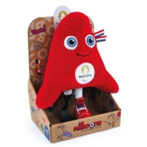 Online Peluche Mascotte Officielle Jeux Paralympiques Paris 2024 - 30 cm Mascotte Jo|Mascotte Jo