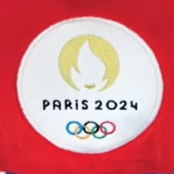 Fashion Peluche Mascotte Officielle Jeux Olympiques Paris 2024 - 50 cm Mascotte Jo|Mascotte Jo