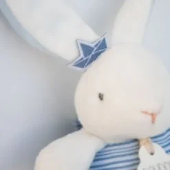 New Peluche musicale lapin matelot bleu - 14 cm Perlidoudou|Boîte À Musique