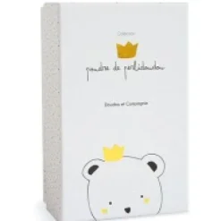 Hot Peluche musicale ours Petit Roi  marron - 14 cm Les Coffrets À Offrir|Cadeaux Naissance