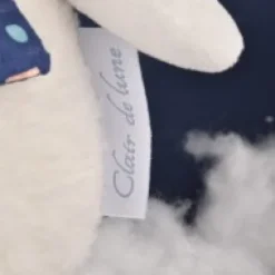 Outlet Peluche ours luminescent avec mouchoir - 28 cm - Clair de Lune Les Luminescents|Ours