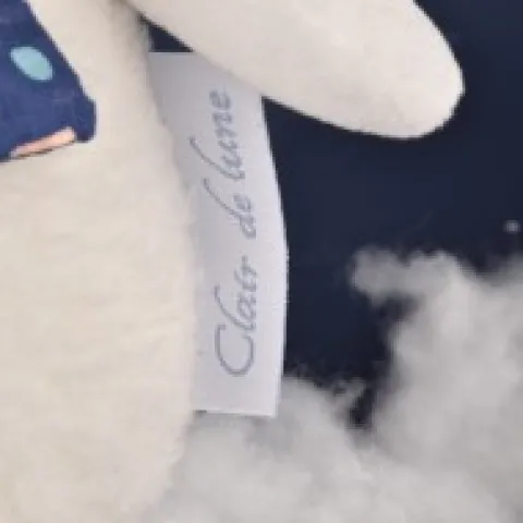 Outlet Peluche ours luminescent avec mouchoir - 28 cm - Clair de Lune Les Luminescents|Ours