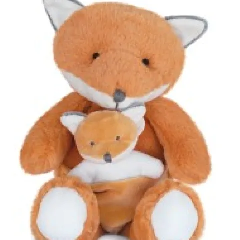 Clearance Peluche renard avec Bébé - 25 cm - Unicef Collection Unicef|Renard