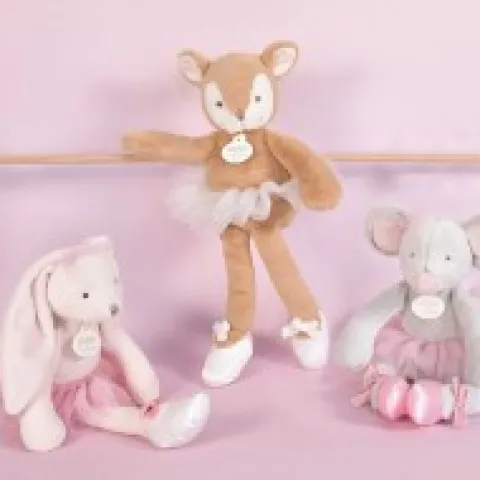Outlet Peluche Souris Ballerine grise - 30 cm Souris|Peluches