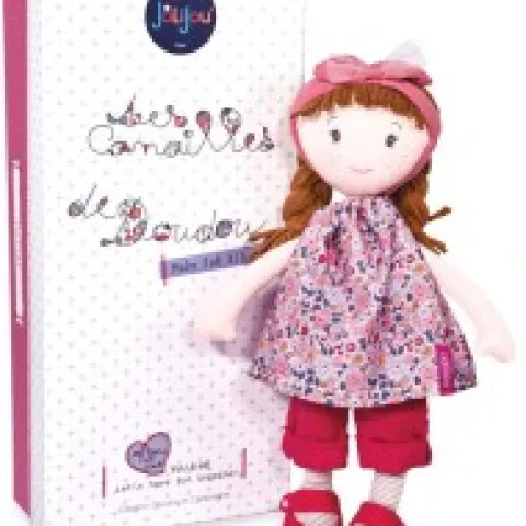 Hot Poupée de chiffon Les Canailles - de Doudou - Capucine - 36 cm Les Poupées Jolijou®|Poupées De Chiffon