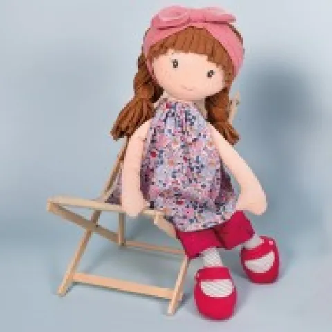 Hot Poupée de chiffon Les Canailles - de Doudou - Capucine - 36 cm Les Poupées Jolijou®|Poupées De Chiffon