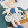 New Poupée en coton BIO bleue et blanche - Pollen - 25 cm Les Poupées Jolijou®|Les Prix Doux