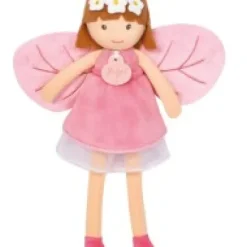 Fashion Poupée fée de la forêt en tissu rose - Diane - 25 cm Les Poupées Jolijou®|Poupées De Chiffon