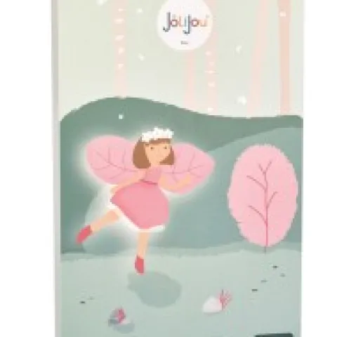 Fashion Poupée fée de la forêt en tissu rose - Diane - 25 cm Les Poupées Jolijou®|Poupées De Chiffon