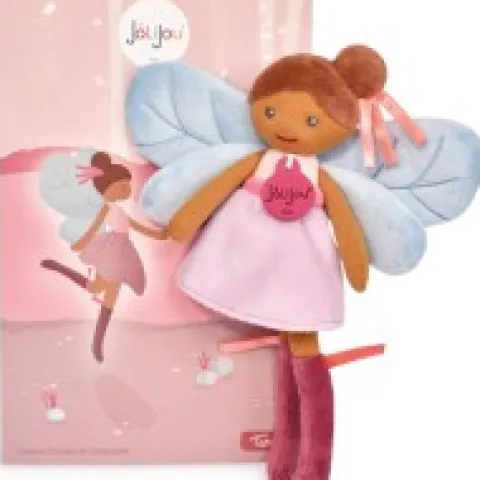 Best Poupée souple fée de la forêt - Tara - violette et bleue - 25 cm Les Poupées Jolijou®|Poupées De Chiffon