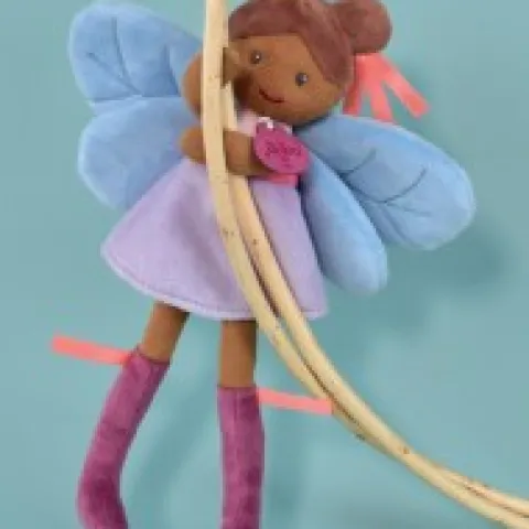 Best Poupée souple fée de la forêt - Tara - violette et bleue - 25 cm Les Poupées Jolijou®|Poupées De Chiffon