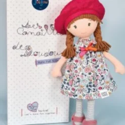 Fashion Poupée tendre - Poupée Parisienne - Les Canailles de Doudou - Floryne - 36 cm Les Poupées Jolijou®|Poupées De Chiffon