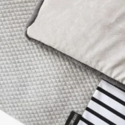 Sale Tapis de jeu Bébé - Gris / blanc - 100 X 100 cm Les Tapis