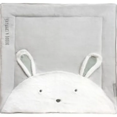 Sale Tapis de Parc Lapin - gris perle - 100 x 100 cm Les Prix Doux|Les Tapis