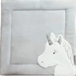 Hot Tapis de Parc Licorne - gris - 100 x 100 cm Les Tapis|Licorne