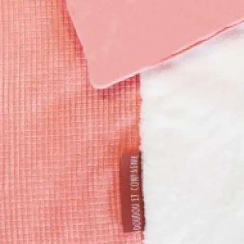 Discount Tapis d'éveil Bébé - Corail / Blanc - 100 X 100 cm Les Tapis