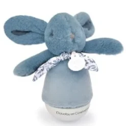 Online Veilleuse bebe musicale Culbuto bleue - 16 cm Lapin Doudou|Lapin