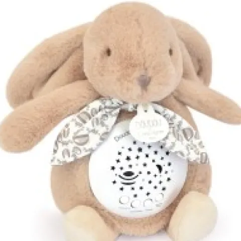 Discount Veilleuse Lapin Musicale Projection mur et chansons Douces - Beige Lapin Doudou|Lapin