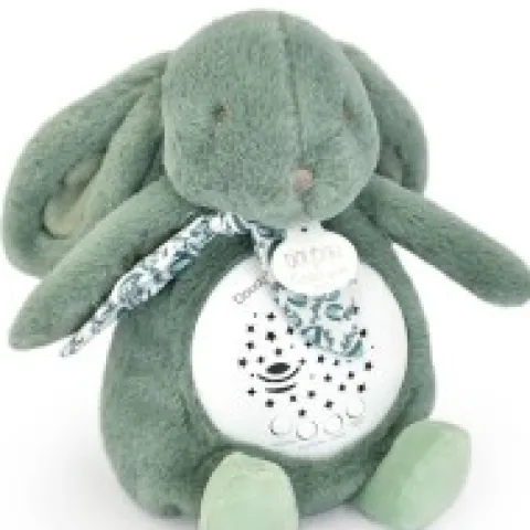 Best Veilleuse Lapin Musicale Projection mur avec chansons Douces - Vert Veilleuses