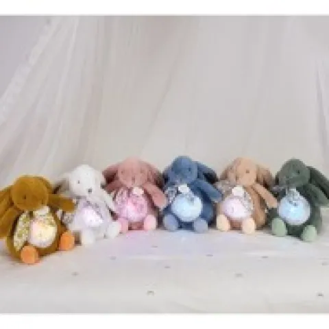 Best Veilleuse Lapin Musicale Projection mur avec chansons Douces - Vert Veilleuses